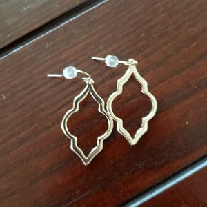 Gold Dangling Earrings